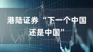 港陆证券 “下一个中国还是中国”